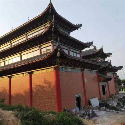 廟宇修繕設計 古建寺廟彩繪裝飾工程 古建寺院施工隊 古韻園林